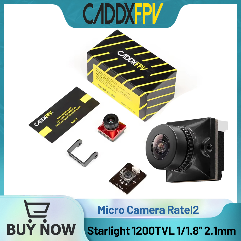 كاميرا CADDX Micro FPV Ratel 2 - مراجعة Drone Racing Camera وسعره
