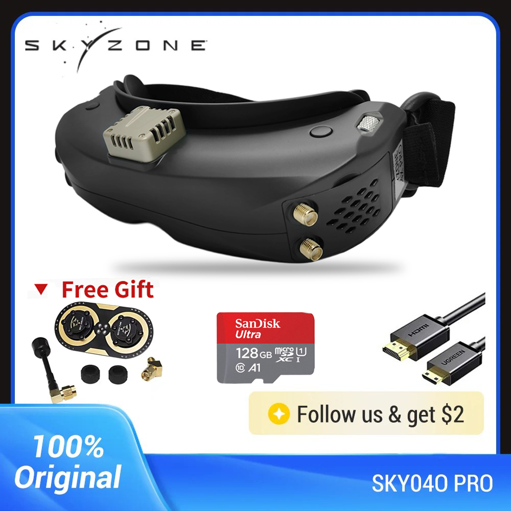 نظارات FPV من Skyzone SKY04O P - مراجعة Drone Racing Gate وسعره