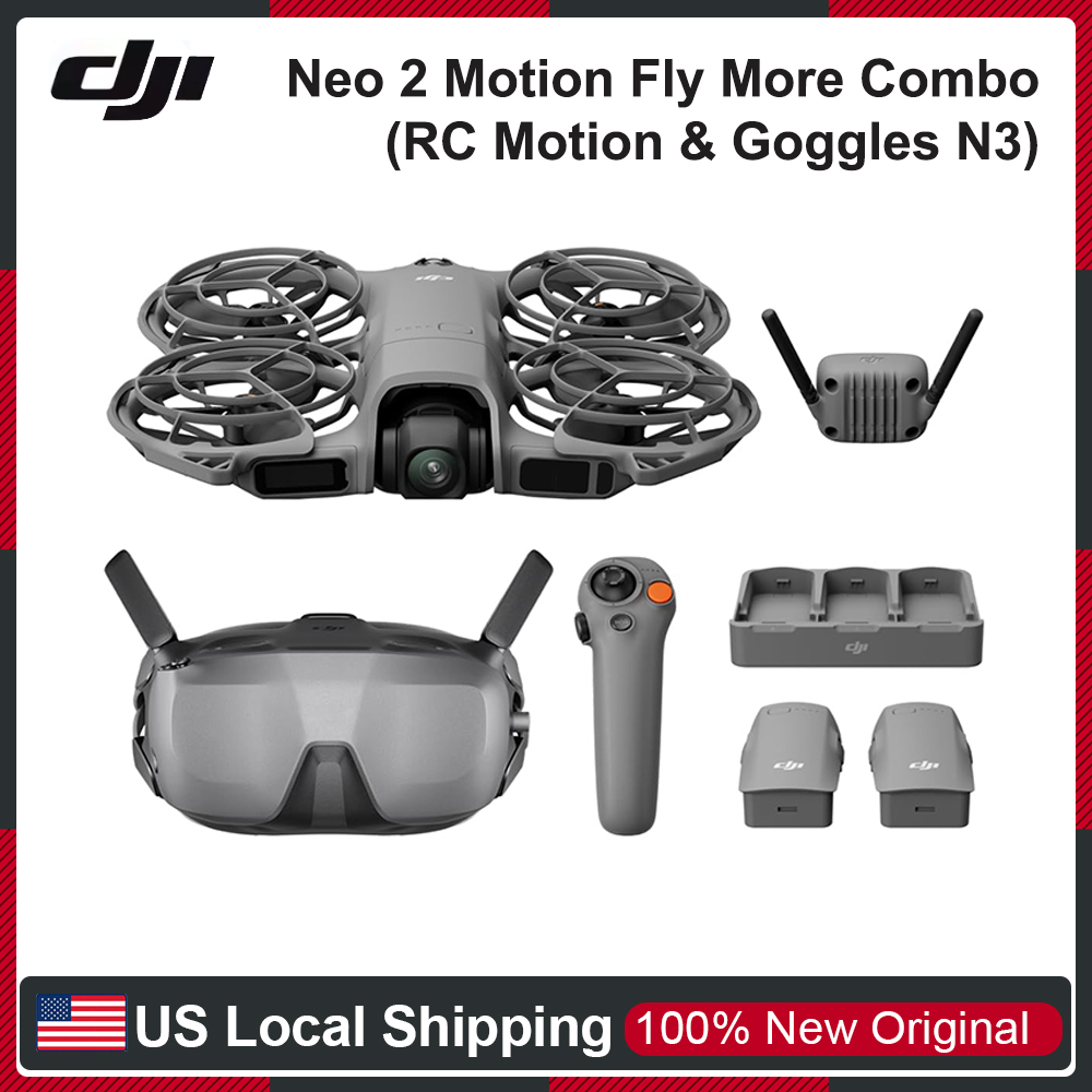 طائرة DJI Neo 2 Motion Fly Mor - مراجعة Drone Racing Goggles وسعره
